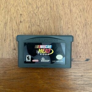 Gameboy NASCAR Heat game. In excellent condition